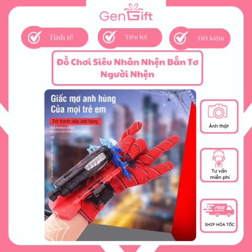 Đồ Chơi Siêu Nhân Nhện Bắn Tơ