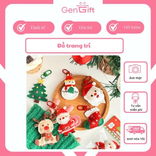 Đồ trang trí noel siêu cute