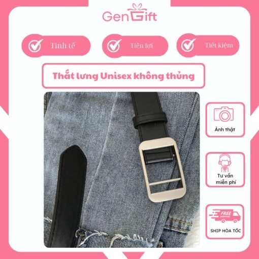 Thắt lưng Unisex không thủng