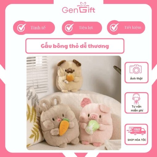 Gấu bông con vật cute