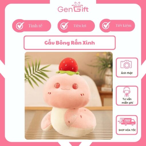 Gấu bông rắn xinh