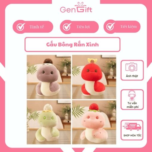 Gấu bông rắn xinh