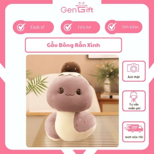 Gấu bông rắn xinh