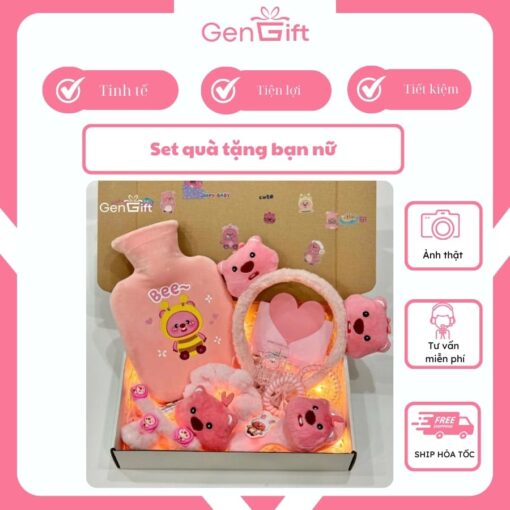 Set quà tặng bạn nữ dễ thương