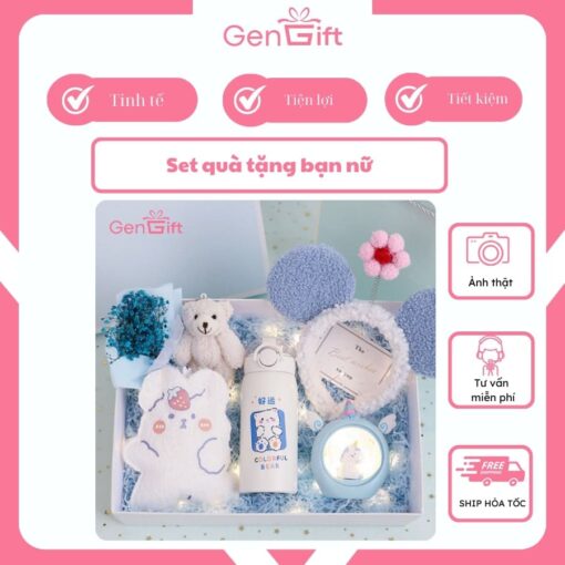 Set quà tặng bạn nữ dễ thương