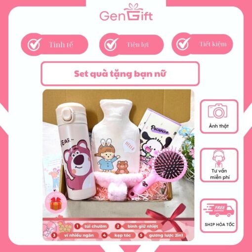 Set quà tặng bạn nữ