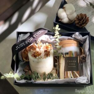 Set quà tặng mẹ nến thơm